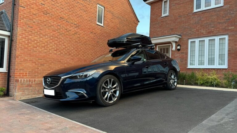 2016 mazda 6 thule roof rack and roofbox